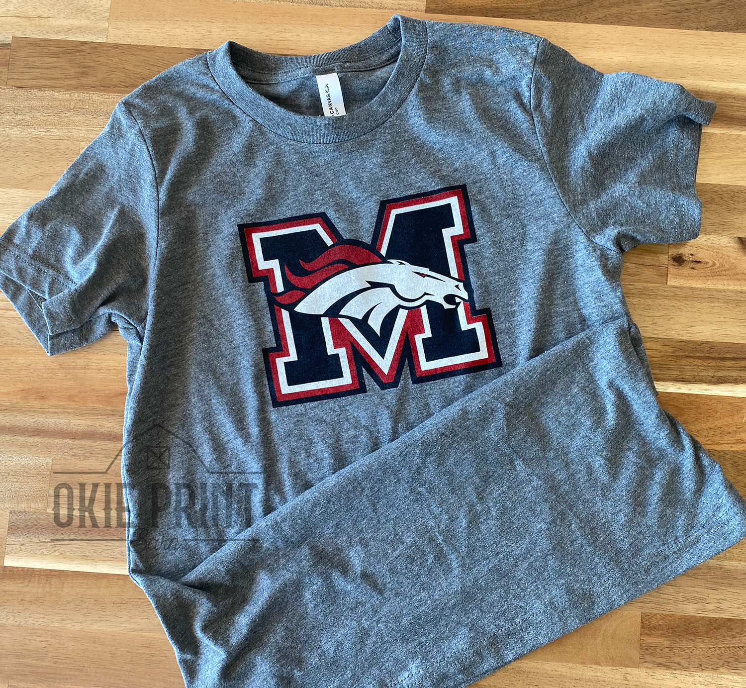 Mustang Broncos Mascot Sweatshirt